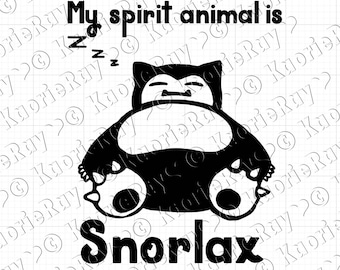 Snorlax Vinyl Car Laptop Window Wall Decal