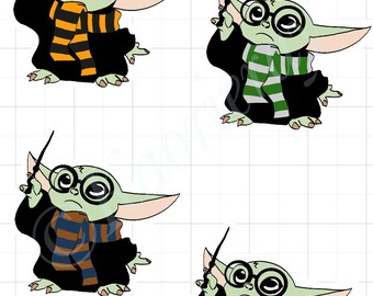 Wizard sticker set