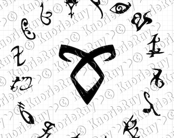 Shadowhunter Vinyl Car Laptop Window Wall Decal | Multiple patterns