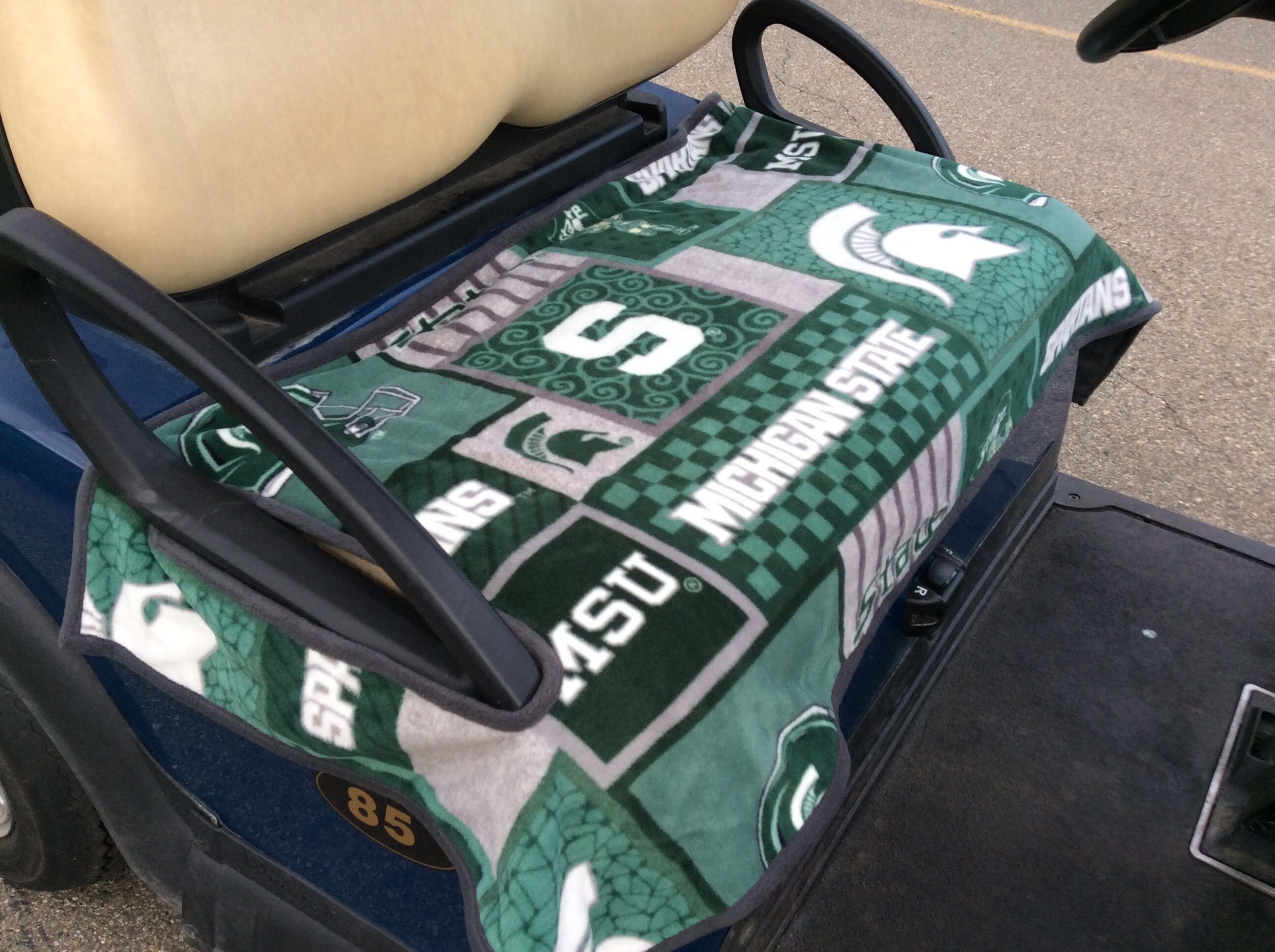 Michigan State Golf Cart Seat Blanket Reversible to Etsy