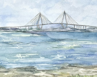 Old Village View- Ravenel Bridge