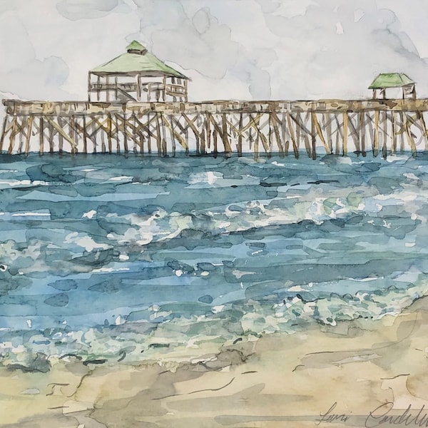 Folly Beach Art Etsy
