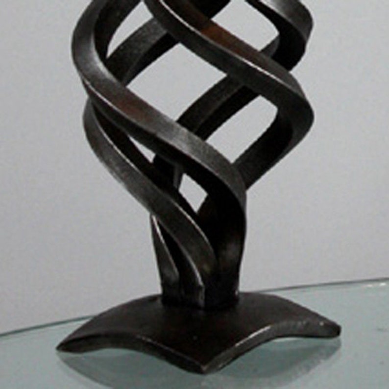 Swirl Candlesticks Hand Christopher Thomson Etsy