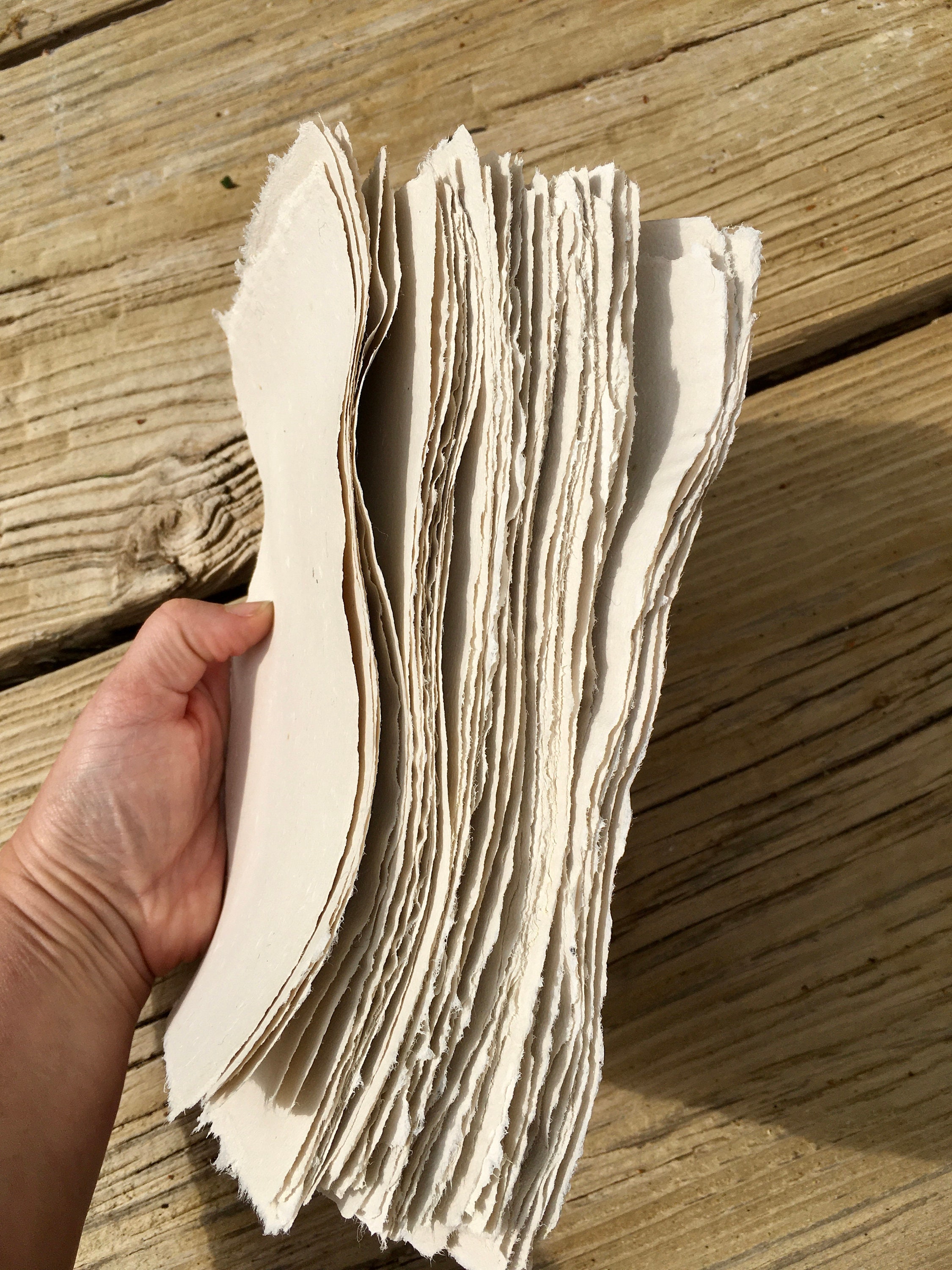 Cotton Rag Handmade Paper Etsy