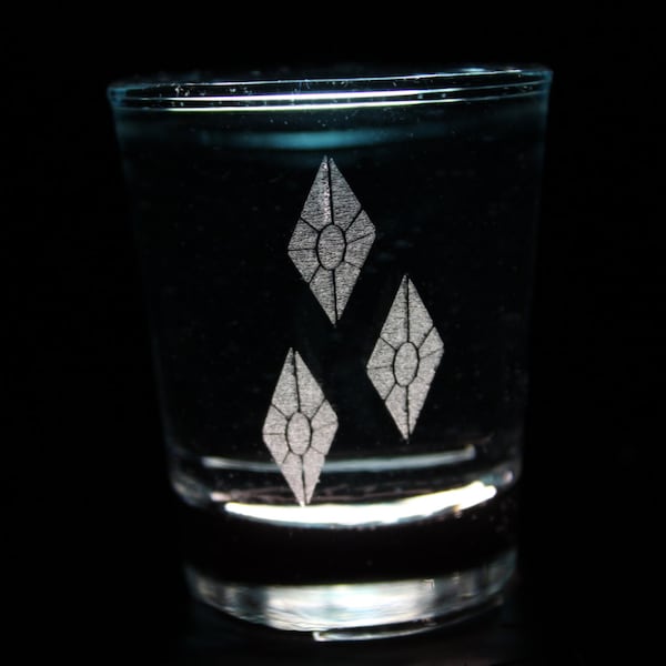 Rarity Cutie Mark - Shot Glass