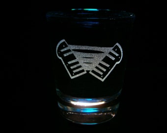 Cheese Sandwich Cutie Mark  - shot glass