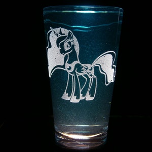 Princess Luna Full Body Pint Glass image 2