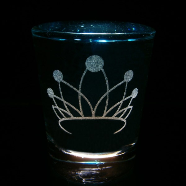 Diamond Tiara Cutie Mark - shot glass