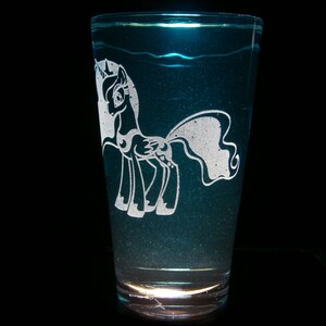 Princess Luna Full Body Pint Glass image 3