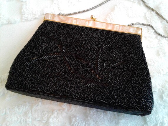 vintage hand beaded evening bags