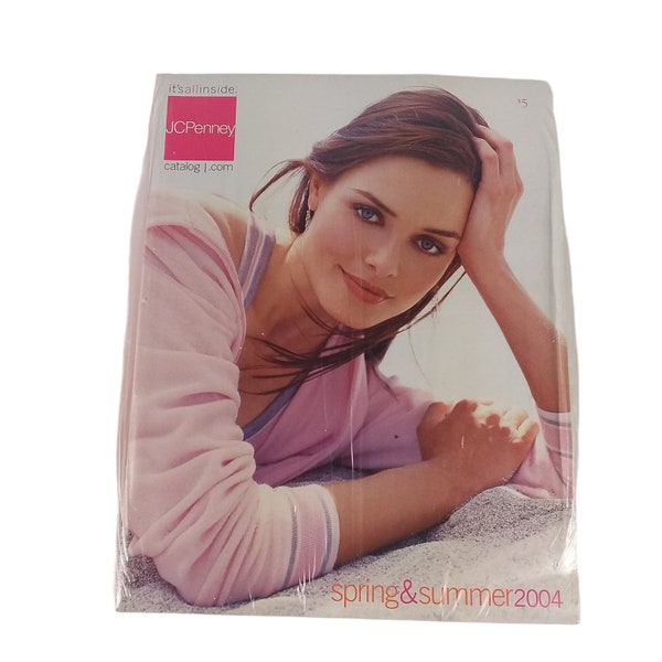 JC Penney Spring Summer 2004 Catalog Home Jewelry Fashion Sealed