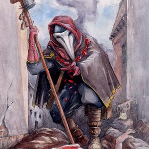 Print: The Plague Doctor