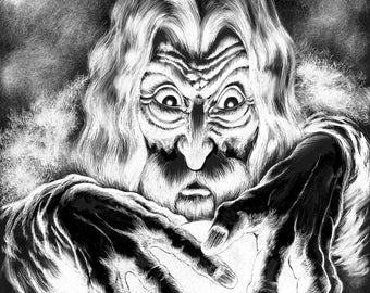 Impresión: La mirada de Saruman