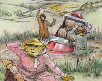 Impresión: “El viento en los sauces” – capítulo 10, “Las nuevas aventuras de Sapo”