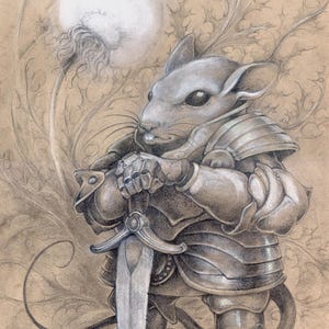 Print: Warrior Mouse