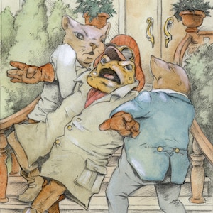 Print: “The Wind in the Willows” – chapter 6, “Mr Toad”