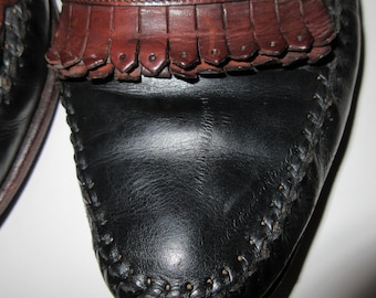 Vintage Barletta Italian Leather Loafers Size 8.5 Vintage Barletta Italian Leather Loafers Size 8.5 - Etsy main image 3