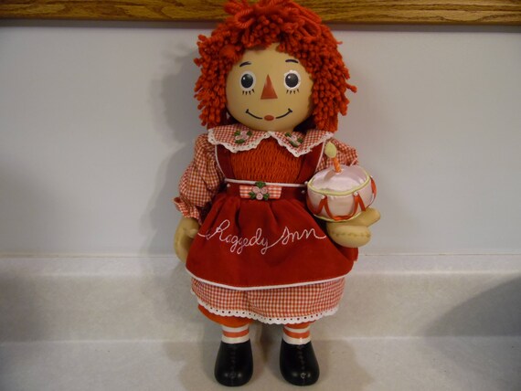 raggedy ann porcelain doll