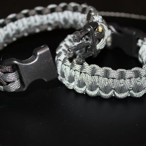 paracord handcuff key buckle