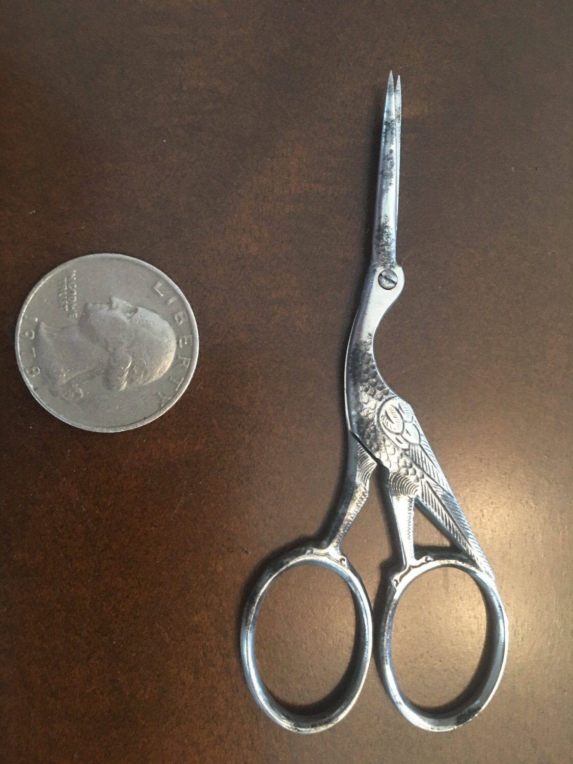 Antique Pelican Scissors Robert Klaas and Kissing Pelican Etsy