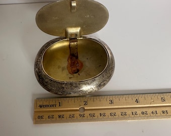 Hilliard & Thomason, Antique Sterling Silver Snuff Box