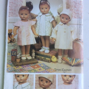 Vogue Doll Collection 610/7486 Clothes  18&quot; pattern - uncut Theresa Layman