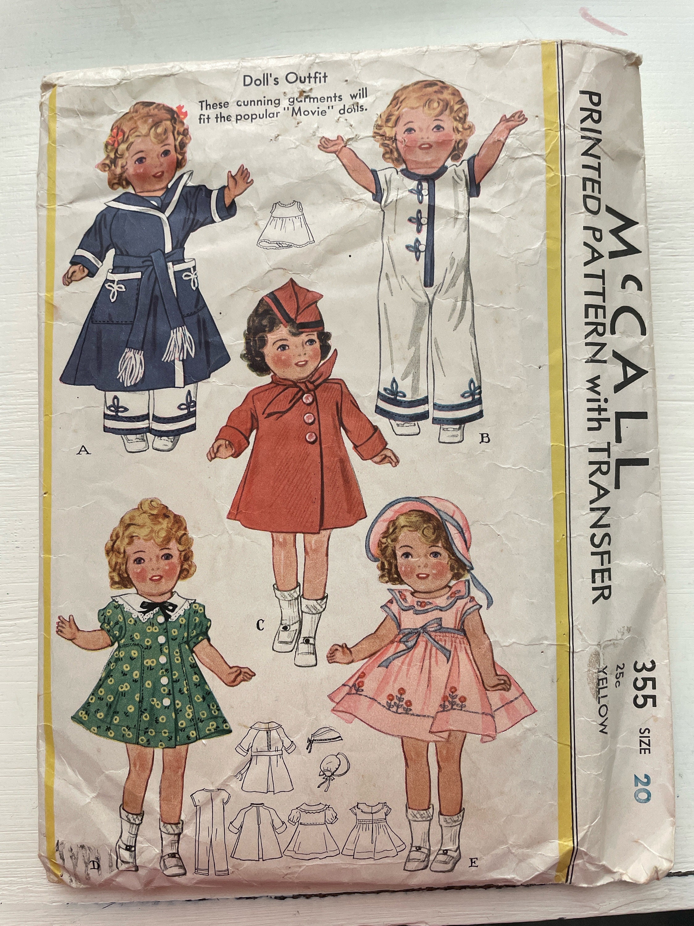 【希少・美品】1935年アメリカの小さな絵本 お人形さん達のTEA PARTY Shirley Temple Doll 1935 - Etsy