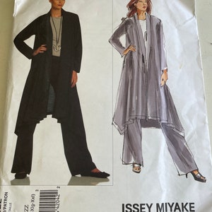 Vogue 1022 Issey Miyaki Jacket Pant Pattern Sz. 16-26 FF