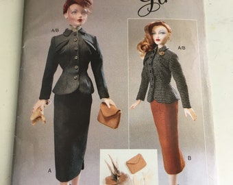 Vogue Craft 7224 Doll GENE Ashton Drake Day & Night Dress Pattern New Uncut Vogue Craft 7224 Doll GENE Ashton Drake Day & Night Dress Pattern New Uncut