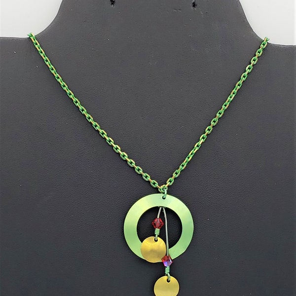 Niobium Necklace Etsy