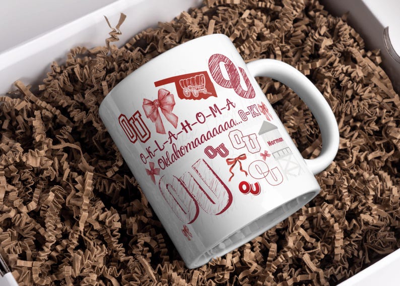 Oklahoma OU Coquette Etsy
