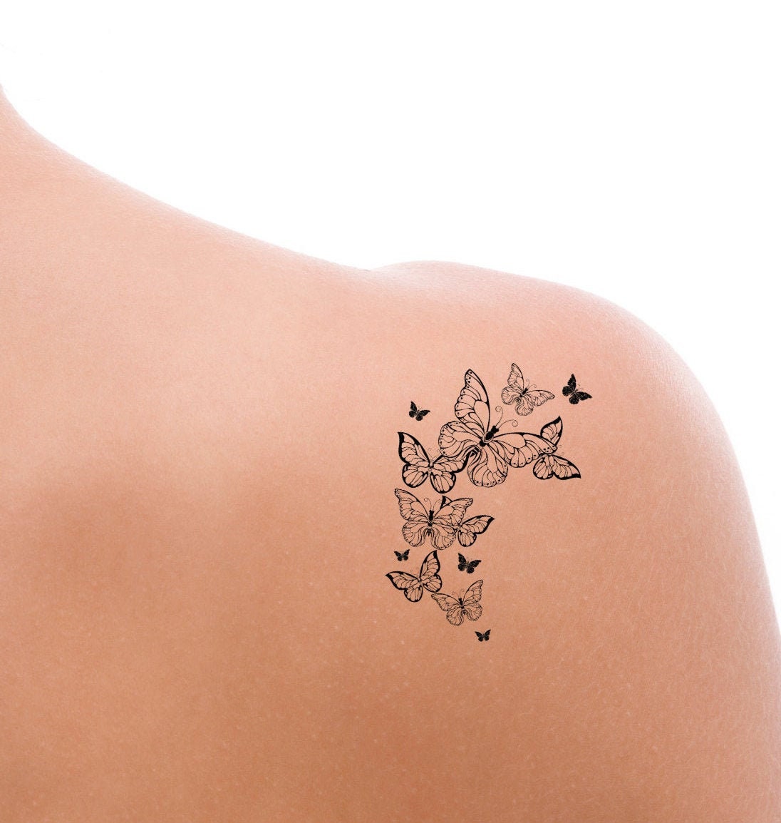 Butterflies Temporary Tattoo Nature Body Art Butterfly - Etsy Butterflies Temporary Tattoo Nature Body Art Butterfly - Etsy