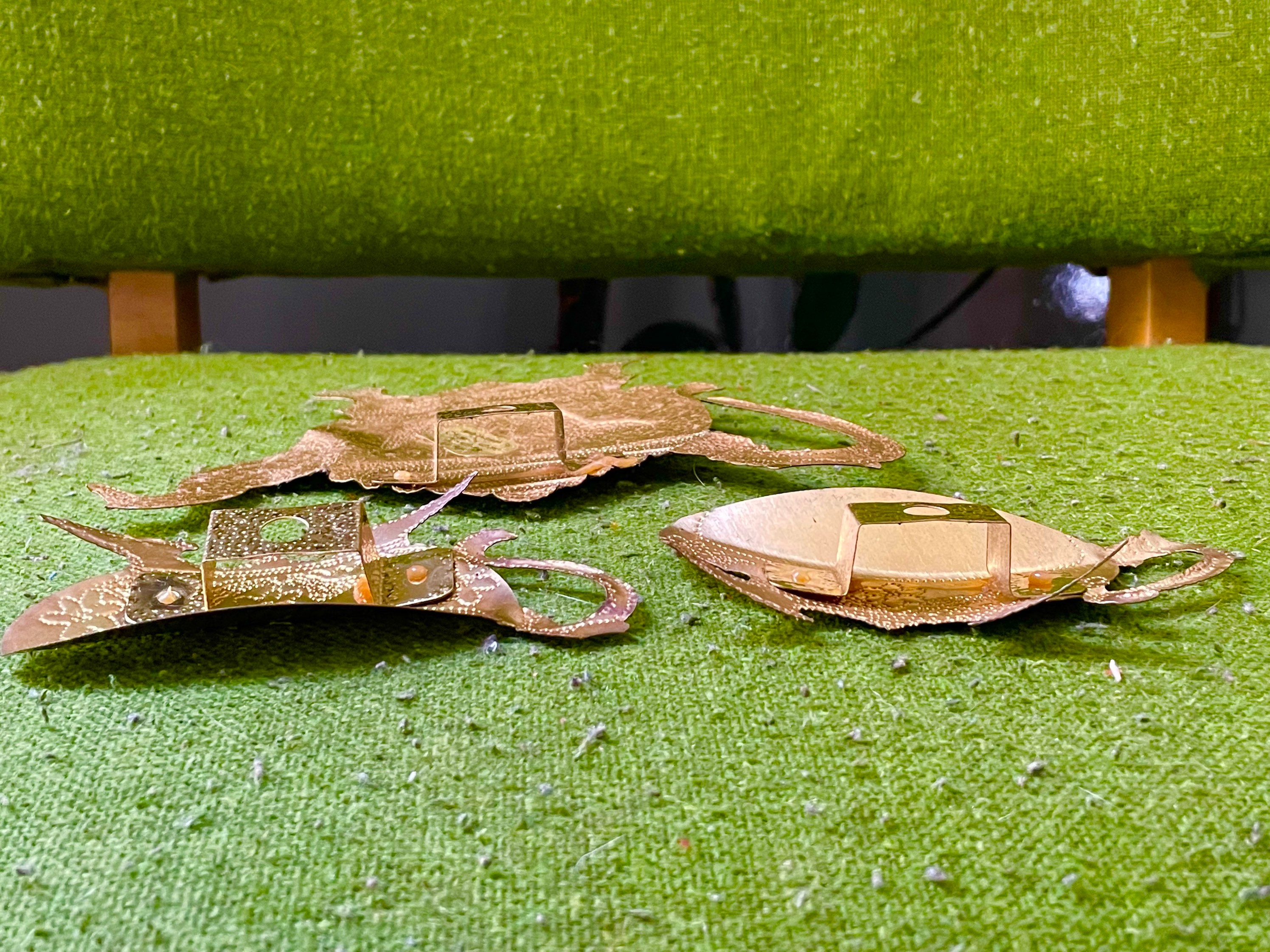 Tea Party Gold Teapot and Teacup Wall Ornaments Tea Set Gold Wall Decor