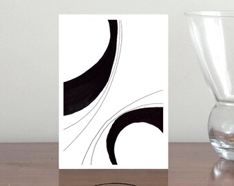 Abstract glicee art print, modern abstract print, abstract wall art, minimalist glicee print, modern large print, comart