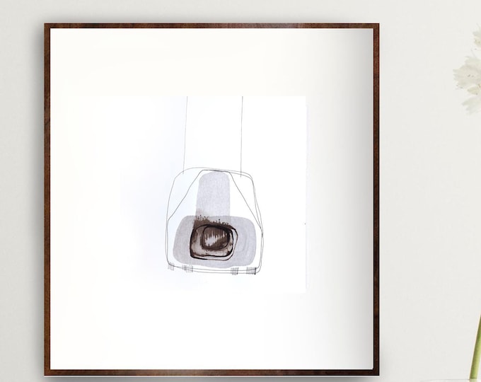 Original Abstract Art, Ink Art, Modern Art, Ink Drawing, Abstract, Ink