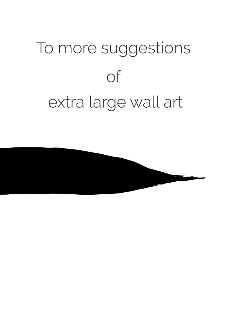 Extra large abstract ink painting, extra large wall art, nature, minimalist art, modern art, large abstract wall art, ink art, image 7