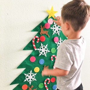 Located-USA!Sale! -Felt Christmas Tree