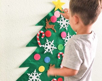 Located-USA!Sale! -Felt Christmas Tree