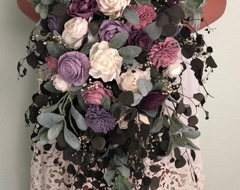 Purple Bouquet Etsy - 