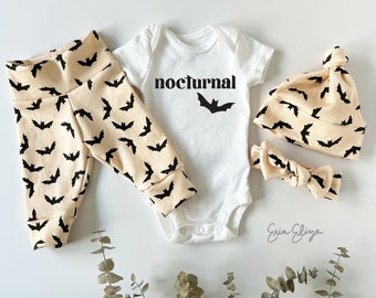 Bat Baby Outfit: Halloween Newborn Clothing Set