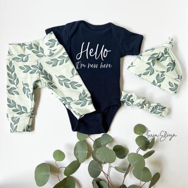 Baby coming home outfit gender neutral, Gender neutral coming home outfit, baby gift gender neutral, Gender neutral outfit baby