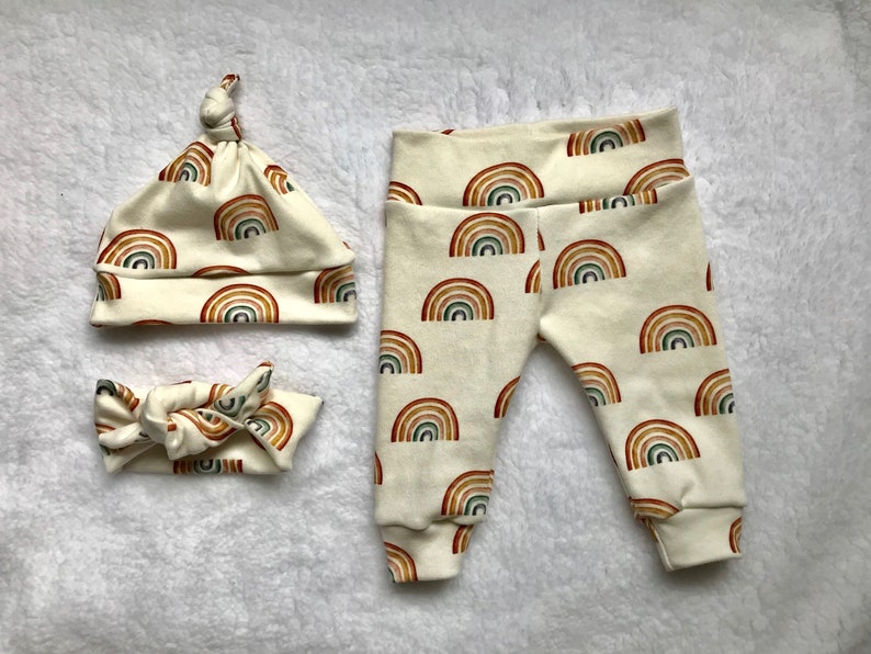 Rainbow baby pants Newborn rainbow baby