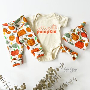 Coming home outfit pumpkins, Coming home outfit halloween, Fall baby coming home outfit, Coming home outfit pumpkin set