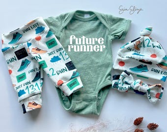 Runner baby gift, Future marathoner baby gift, Marathon baby gift, Running baby gifts