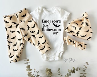 Baby's first halloween, Halloween baby clothing, Batty baby, newborn Halloween clothing, bat baby gift, baby boy halloween