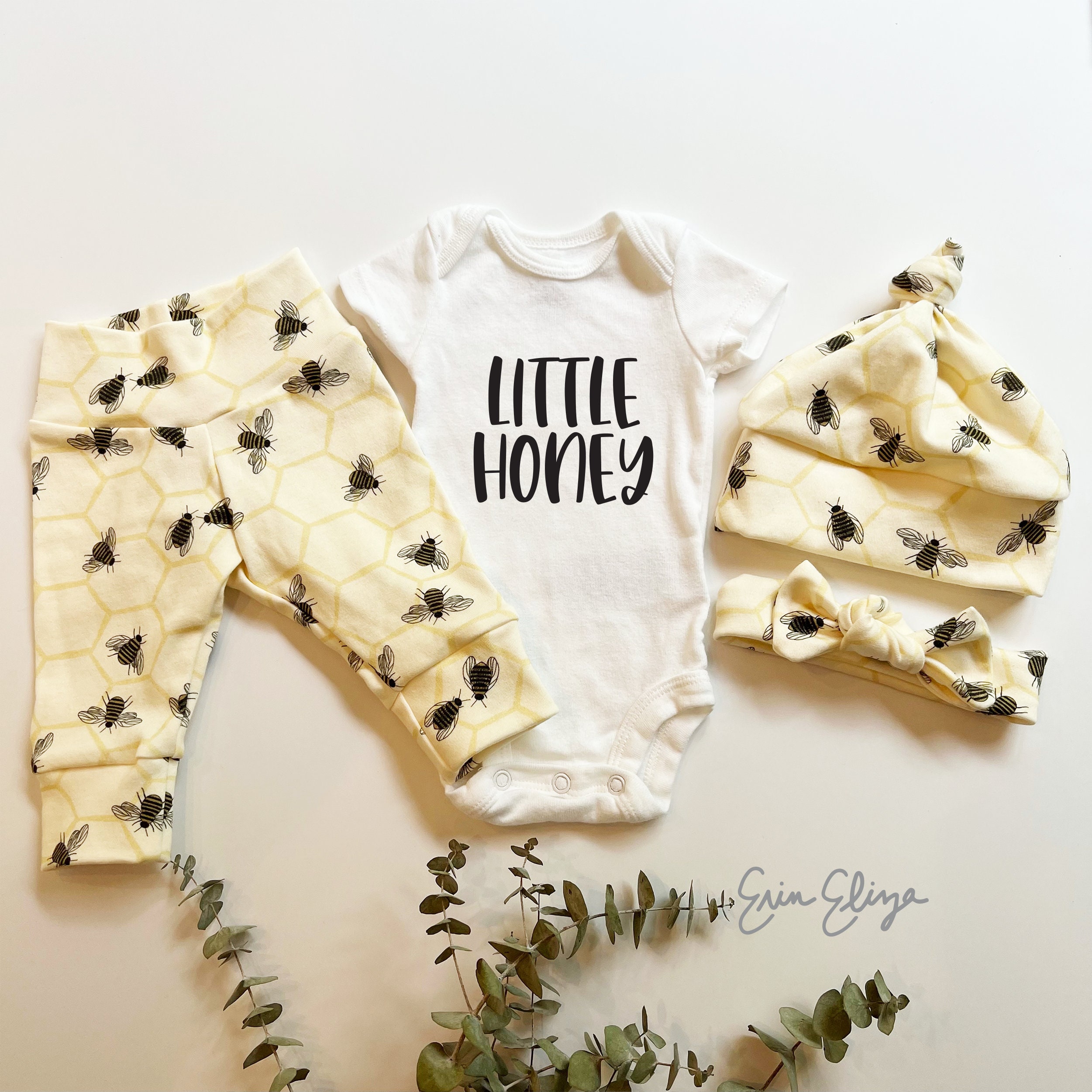 Bee Baby Gift Idea Bee Baby Shower Little Honey Bee Baby Outfit