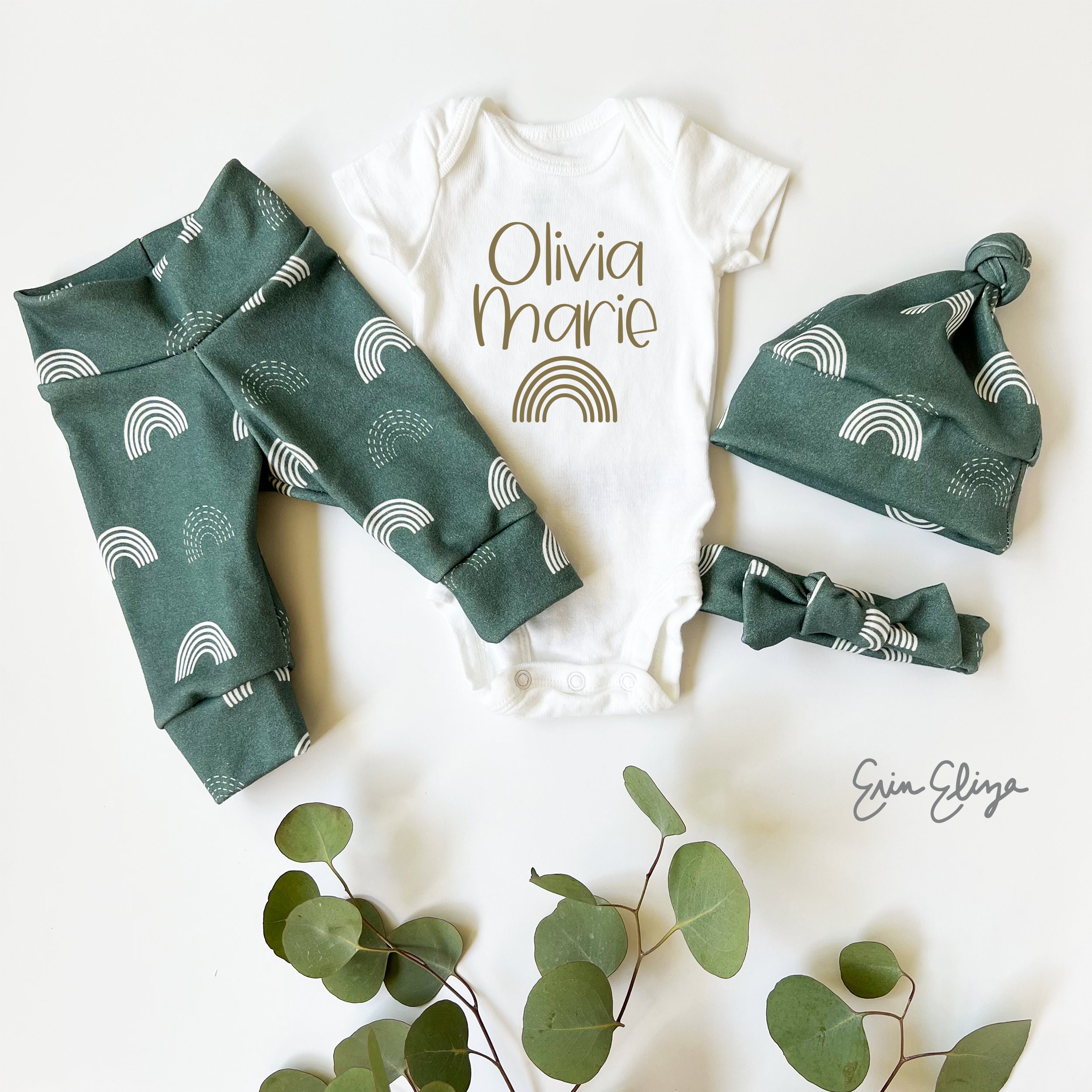 Neutral baby coming home hot sale outfit