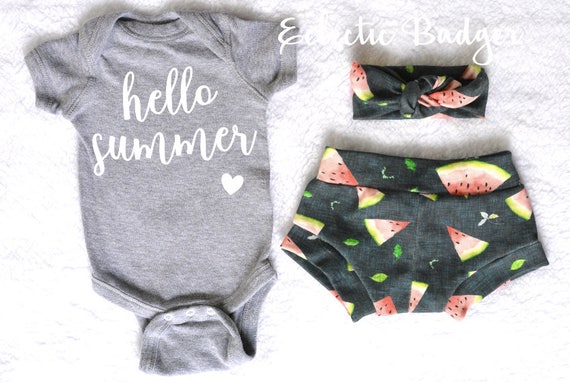 newborn girl coming home outfit summer