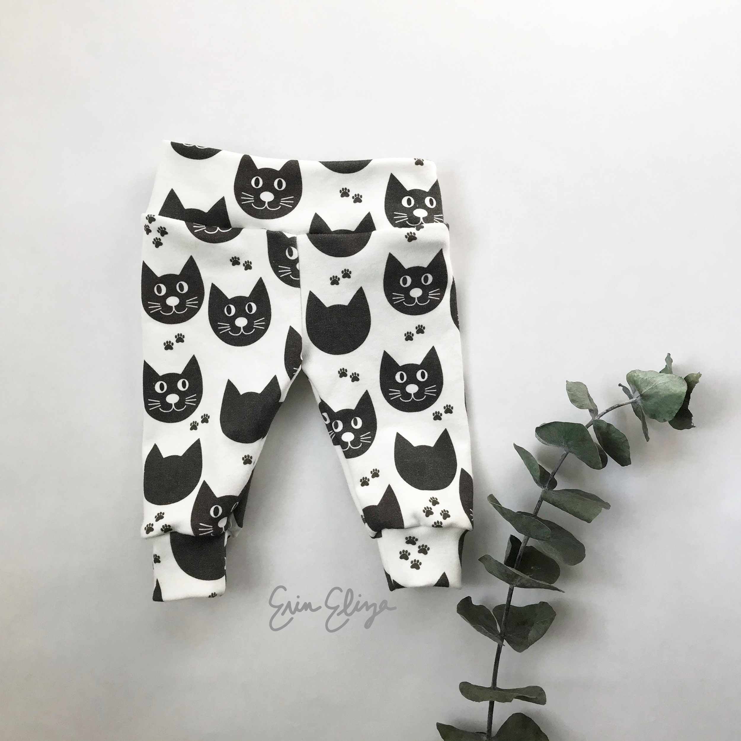 Cat baby clothes Cat baby outfit Cat baby pants Cat lovers Etsy
