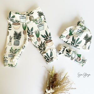 Little sprout, Plant baby outfit, Plant lovers baby gifts, Little Sprout baby gender neutral, Plants baby shower, Plant gifts for baby image 8